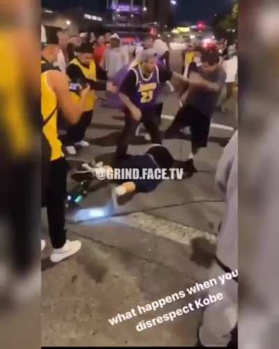 Apparently he said fuck Kobe