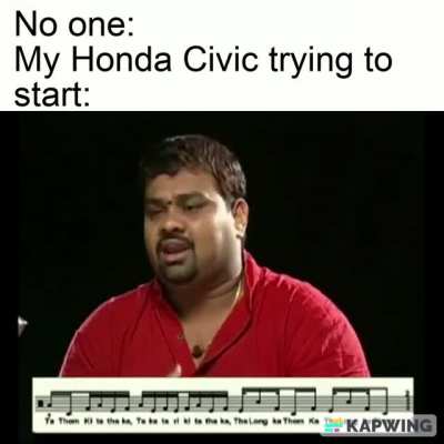 why does coal percussion sound like a Honda Civic.