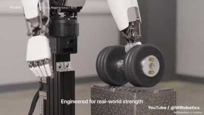 Demonstration of the ALLEX system, developed by the South Korean company Wirobotics. This advanced robotic hand can perform delicate tasks with exceptional precision in movement and fine-tuned force control, enabling it to handle fragile objects safely an