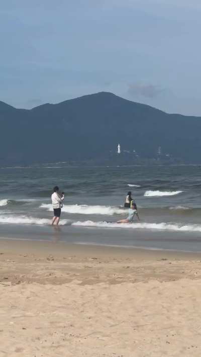 Epic surf session