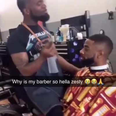 Freaky ahh barber 😭🙏🙏