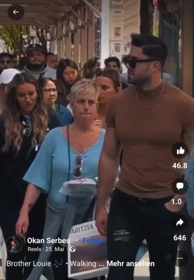 Walking down the Street
