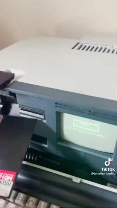 Showing a piece of history