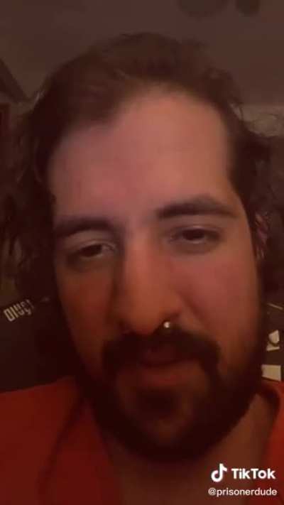 Guy has 100+ videos of him wishing he was sleeping in jail