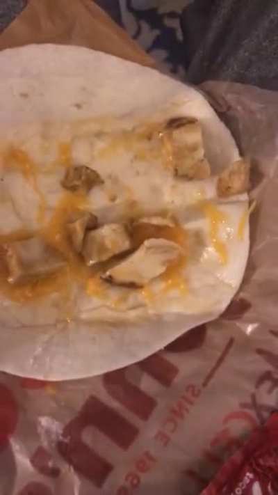 Never eating fast food again
