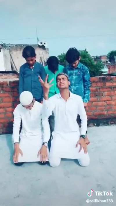 Look at their age, and what’s being said in the audio. Go to the audio of this particular post, and you’ll find 100s of videos spewing hatred on other religions. THESE ARE KIDS, FOR GOD’S SAKE. And they're glorifying kiIIing of people