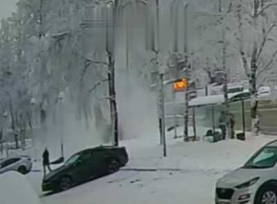Drunk driver ejects from windshield