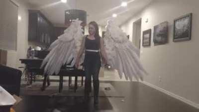 Wings costume looks unreal