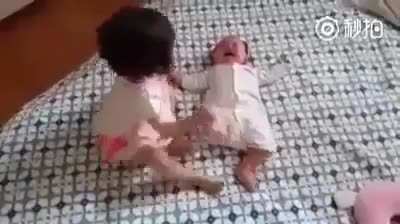 she had enough of the crying