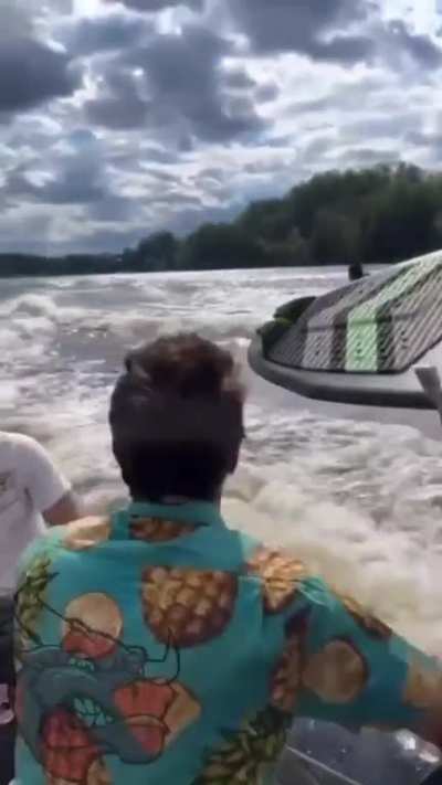 Impressive airtime to say the least.