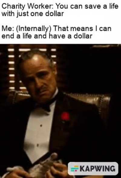 I always wanted to be a gangster