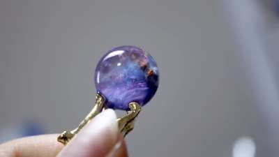 I sometimes make these nebula inspired orbs and wanted to share!