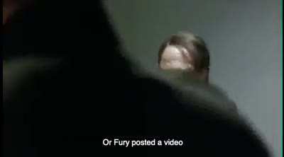 Eddolf Hitler reacts to the Wilder-Fury arbitration