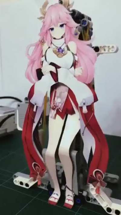 Dancing Yae Miko