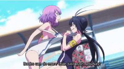 Boobs are weapons [Keijo!!!!!!!!]