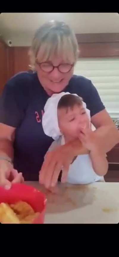 This kid just goes for it! Holy crap! [Posted by @th3saddestangel on Twitter]