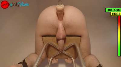 RESTRAINED ANAL ORGASM 🔥🔥🔥