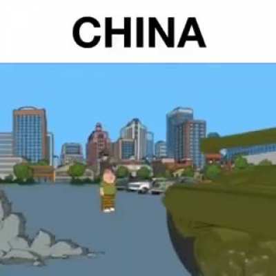 Blursed China Moment