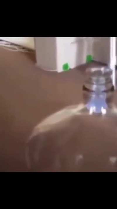 A bottle that sounds like woooosh.