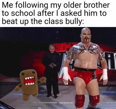 You're in for it now