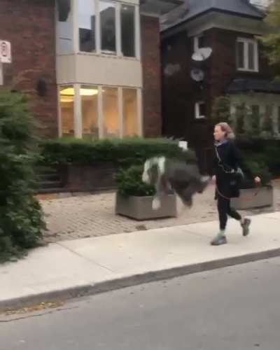 I call this the walk and slam