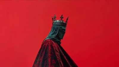 Dark Crowned King Red Aesthetic Live Wallpaper
