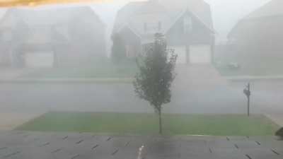 Doozy of a storm passing through my Tennessee suburb