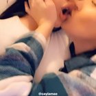 Mistletoe kiss