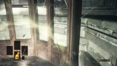 Thank you Dark Souls. I will never feel safe in elevators anymore.