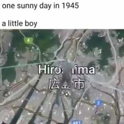 Little boy jump