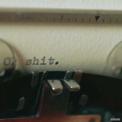 Am I the only one who writes random things just to use my typewriter?