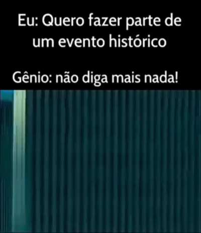 E mesmo assim não vai