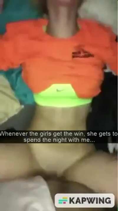 Guess I finally found out why my friend signed up to coach my girlfriend's team