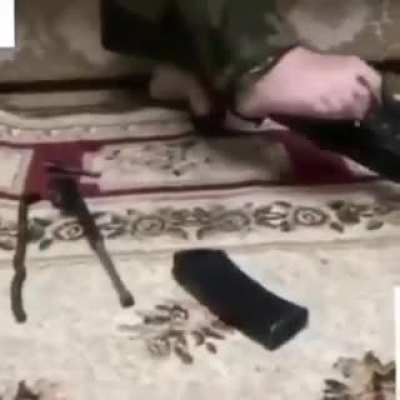Anyone else field strip their AK like this?