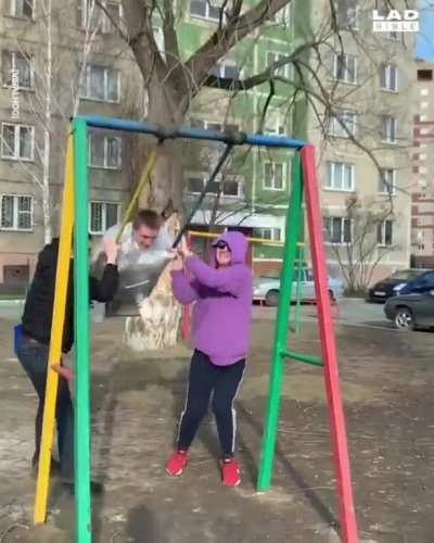 You need to admit that you always wanted to try that, am I right?