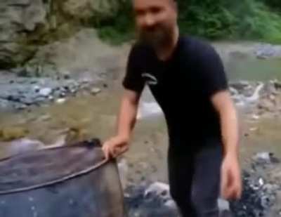 Cooking in nature