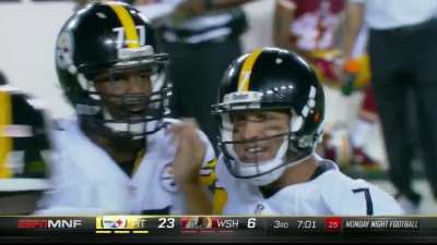 [Highlight] Antonio Brown's sweet catch & penalized celebration (2016)