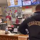 When you just want a chicken sandwich but instead walk into a ruckus.