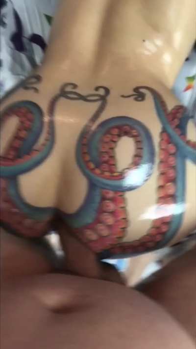 This guy came over, Used my butt to get his cum out, Then a had his babies.