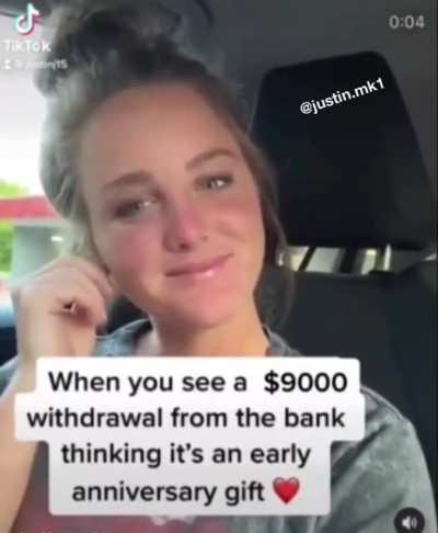 She sees a dumb fuck, I can see in the dark. 👁👄👁