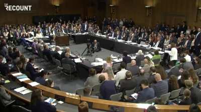 “Just say aye” - 90-year-old Senator Dianne Feinstein (CA) repeatedly told “just say aye” during awkward Senate Appropriations Committee vote on $826 billion in defense spending