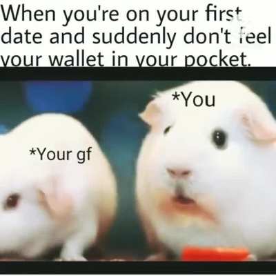 when your on your frist date