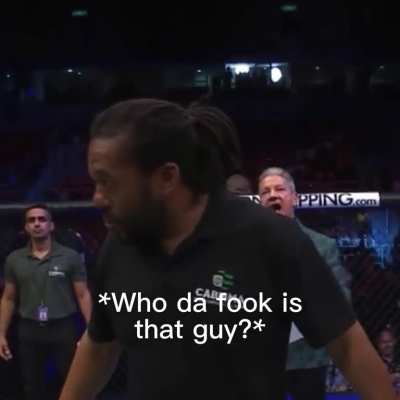 Herb Dean forgetting Nicolas Dalby’s name.