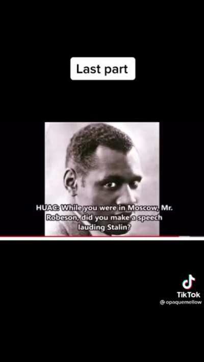 Powerful Speaker Paul Robeson Countering A Racist Interviewer