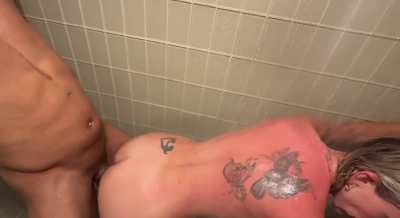 hollyberry0121 getting dirty in the shower