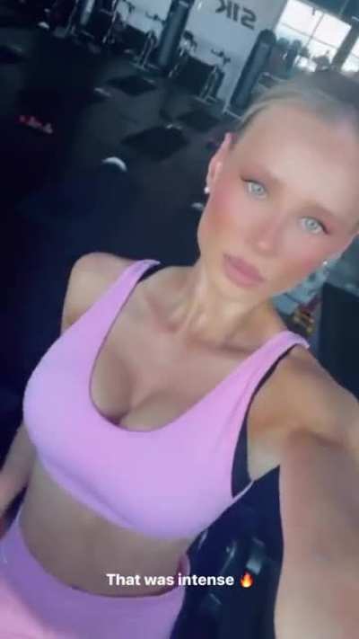 Intense workout