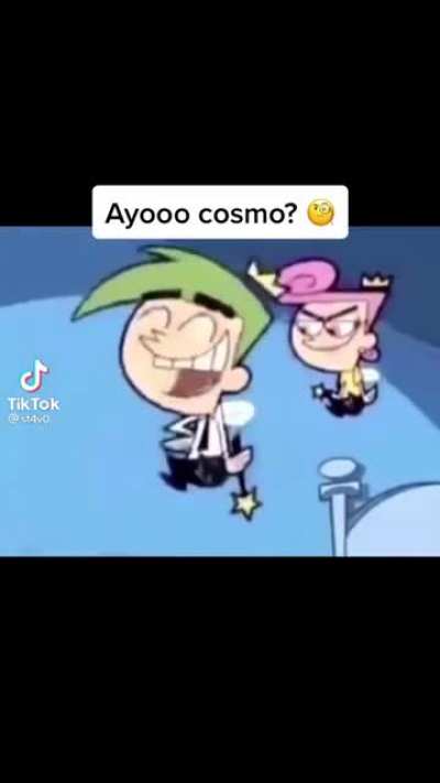 Cosmo needs to chill