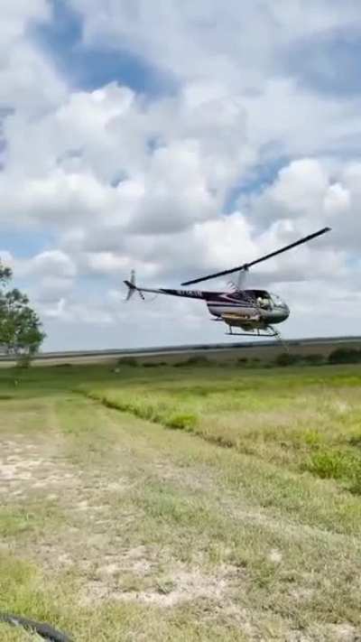 The landing is so smooth!