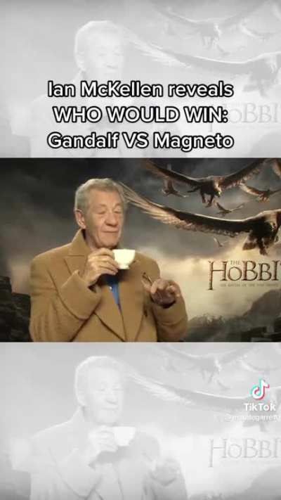 You’ve heard from the man himself. Gandalf would 100% win against Magneto. 🤣