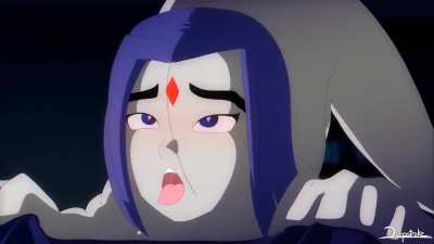 Raven and beast boy